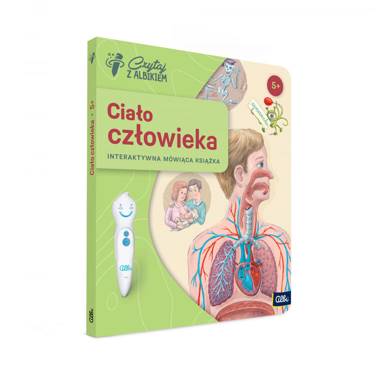 Czytaj z Albikiem. Książka Ludzkie ciało