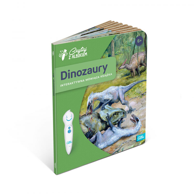 Czytaj z Albikiem. Dinozaury
