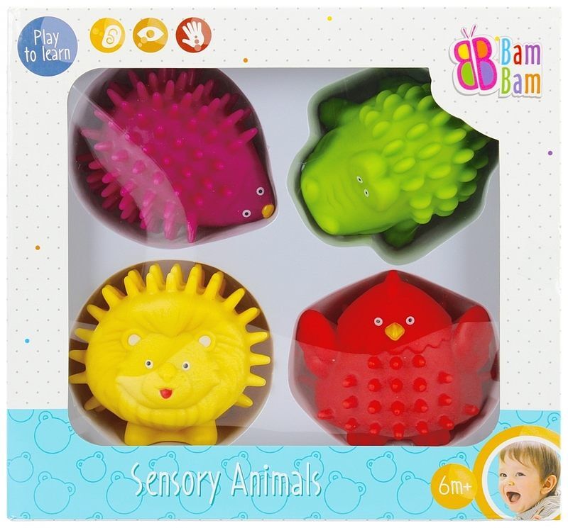 Zestaw zabawek sensorycznych bambam