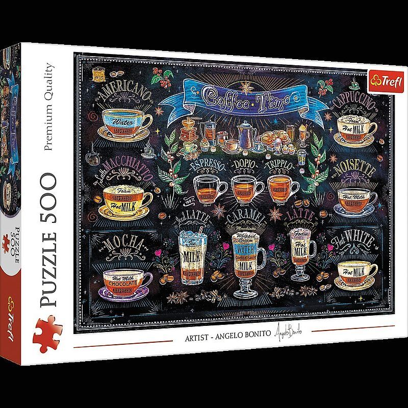 Puzzle 500 czas na kawę 37449
