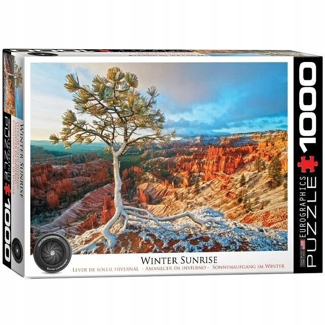 Puzzle 1000 zimowy wschód słońca 6000-0692