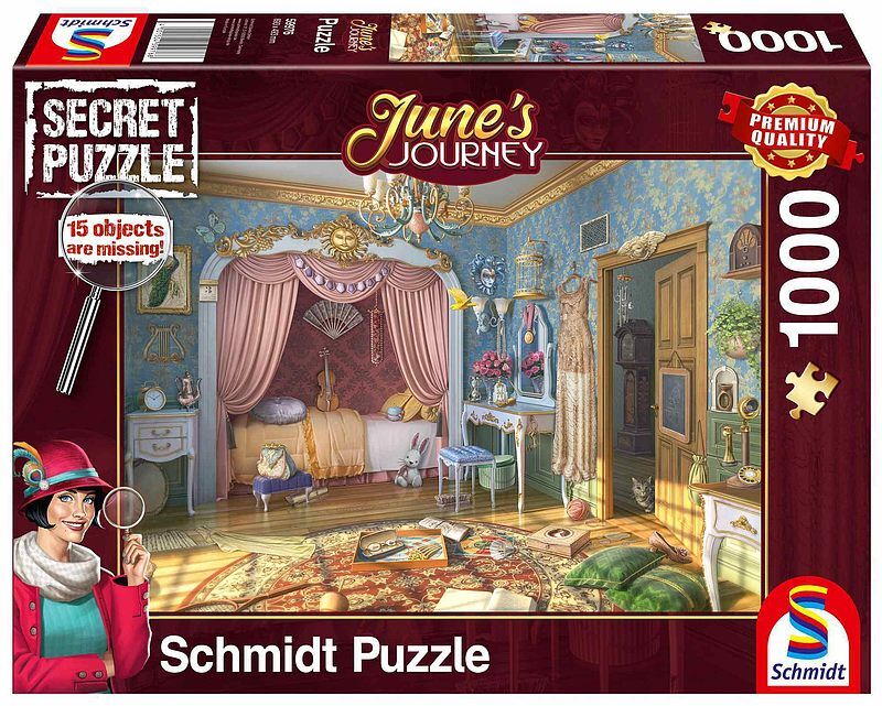 Pq puzzle 1000 el. Jj sypialnia june