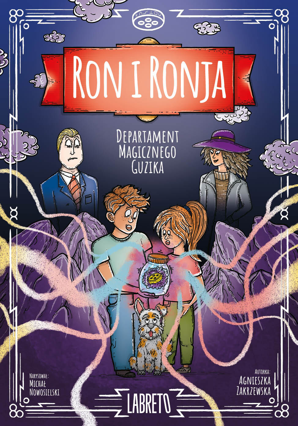 Ron i Ronja. Departament magicznego guzika