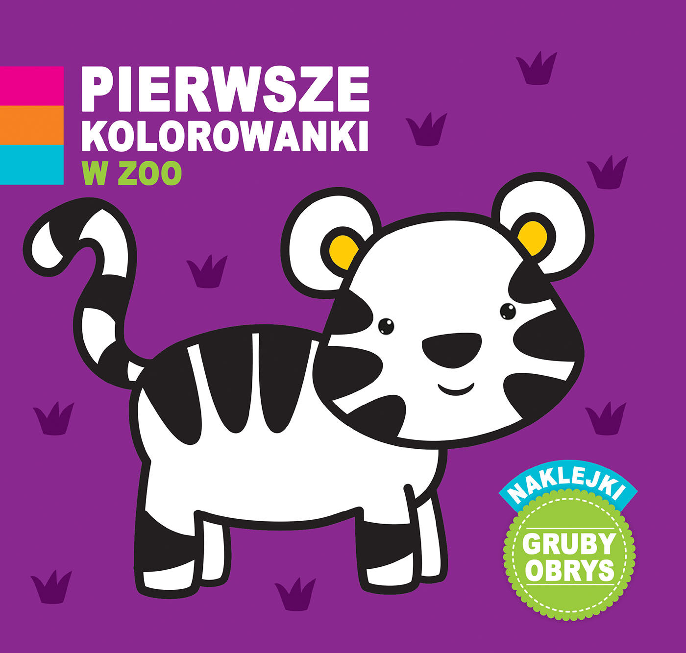 Pierwsze kolorowanki. W zoo