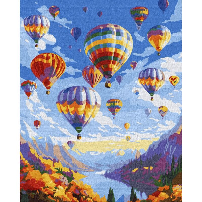 Malowanie po numerach IDEYKA 40x50cm Magiczny lot