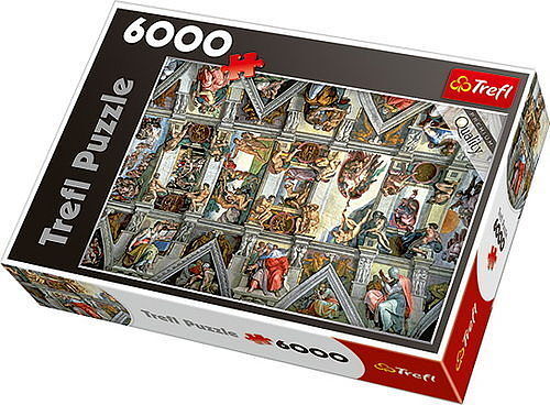 Puzzle 6000. Sklepienie Kaplicy Sykstyńskiej
