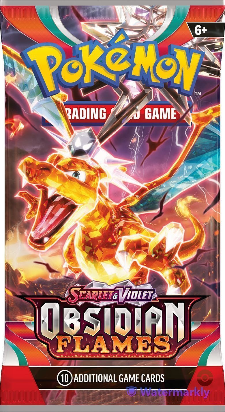 Pokemon tcg: obsidian flames booster box 1 szt. Mix