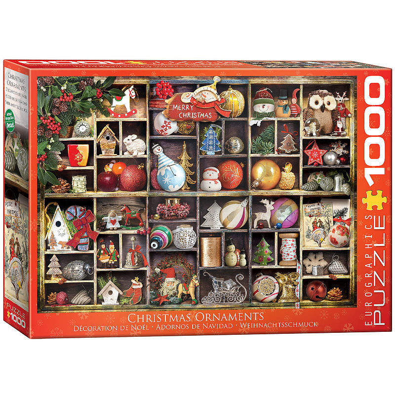 Puzzle 1000 christmas ornaments 6000-0759
