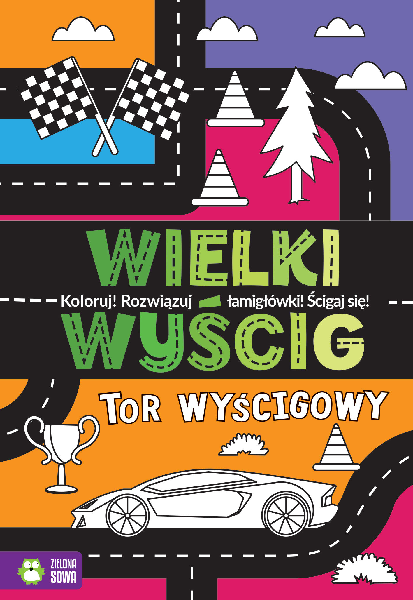 Wielki wyścig. Tor wyścigowy