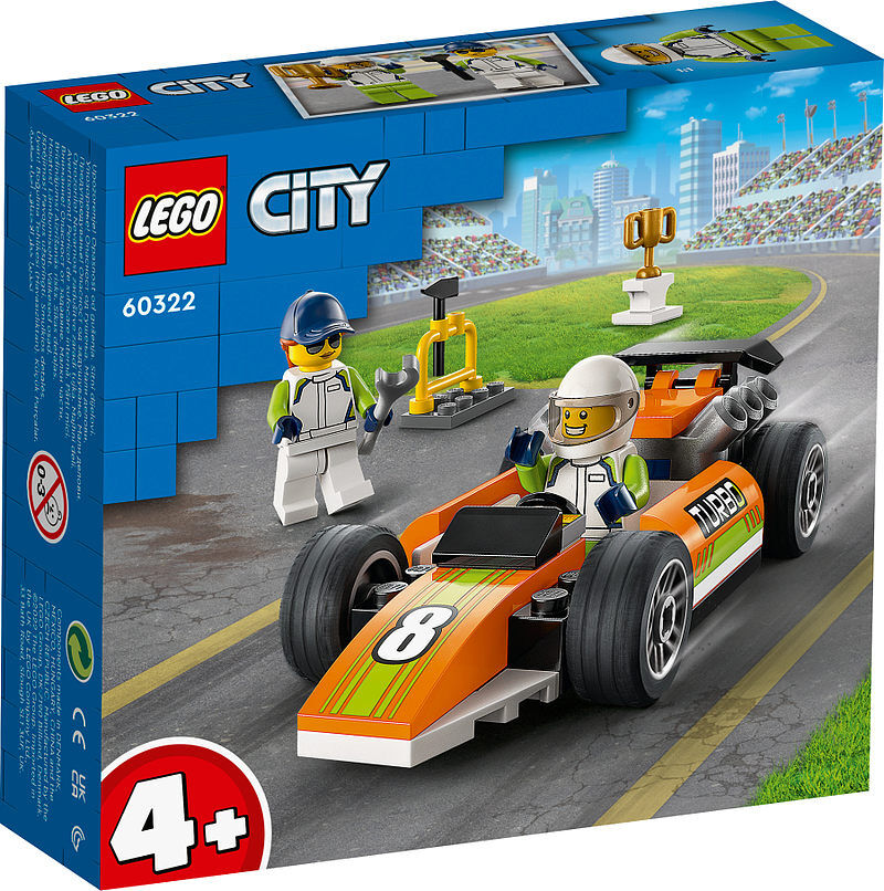 Lego city samochód wyścigowy 60322