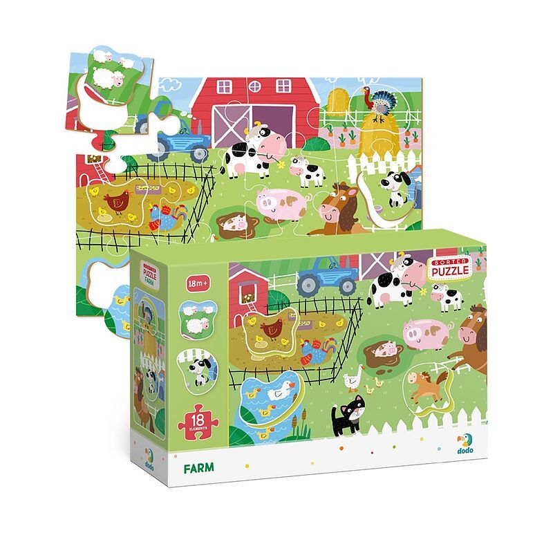 Puzzle 18 sorter farma dop300161