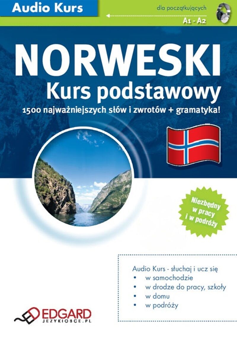 Norweski Kurs Podstawowy (audiobook MP3)
