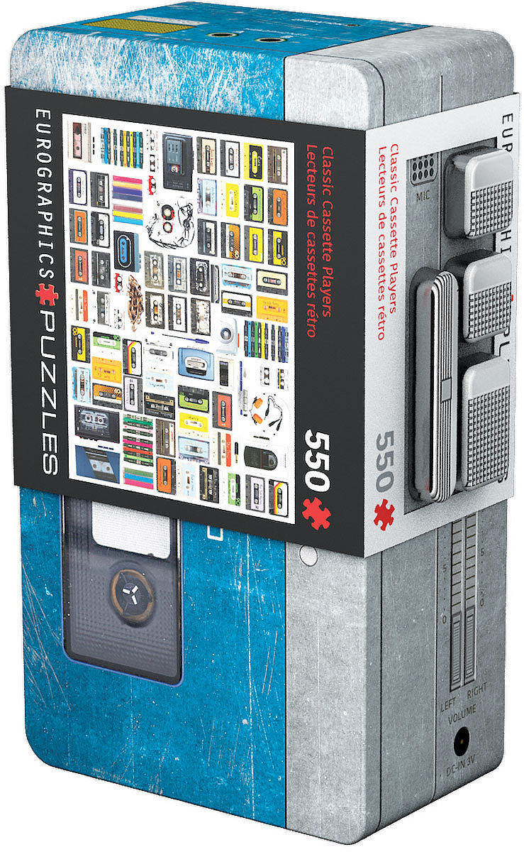 Puzzle 550 tin cassette player 8551-5690