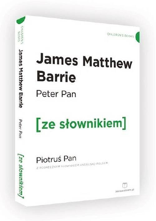 Piotruś Pan wersja angielska z podręcznym słownikiem