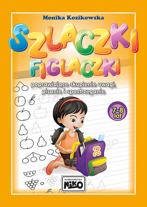 Szlaczki figlaczki poprawiające skupienie uwagi 7-8 lat