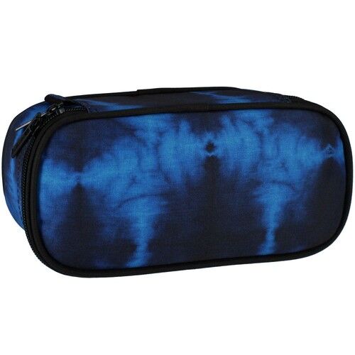 Piórnik saszetka owalna 1 zamek Tie Dye