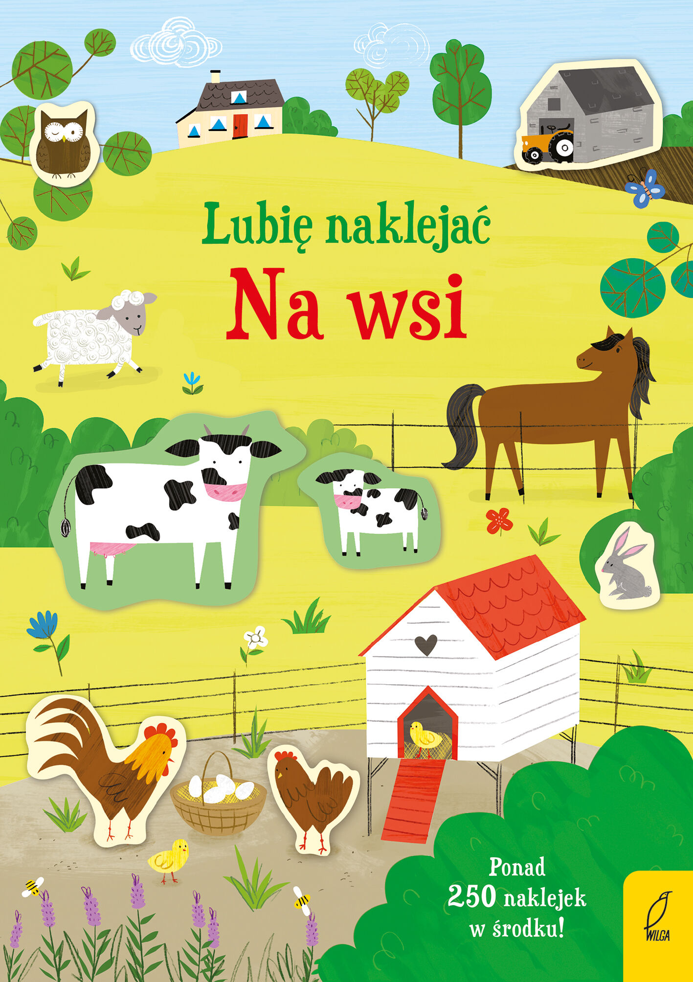 Lubię naklejać. Na wsi