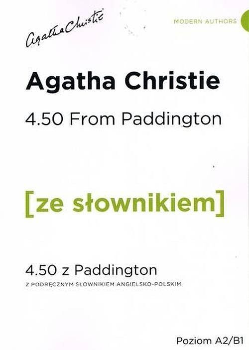4:50 z Paddington (z podręcznym słownikiem angielsko-polskim Poziom A2-B1)