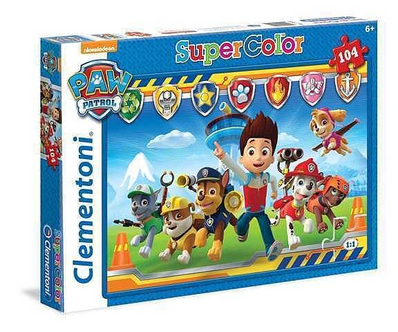 Puzzle 104 super kolor psi patrol 27945