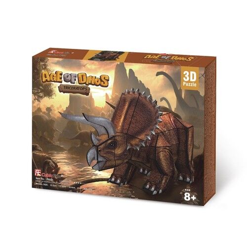 Puzzle 3D Triceratops