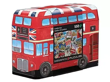 Puzzle 550 tin london bus 8551-5779