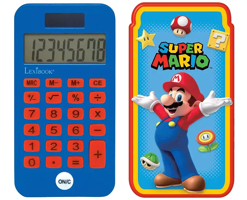 Kalkulator kieszonkowy mario z osłoną ochronną c45ni