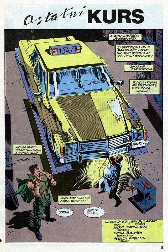 Punisher - 21 - (3/1992) Ostatni kurs / Cold cache