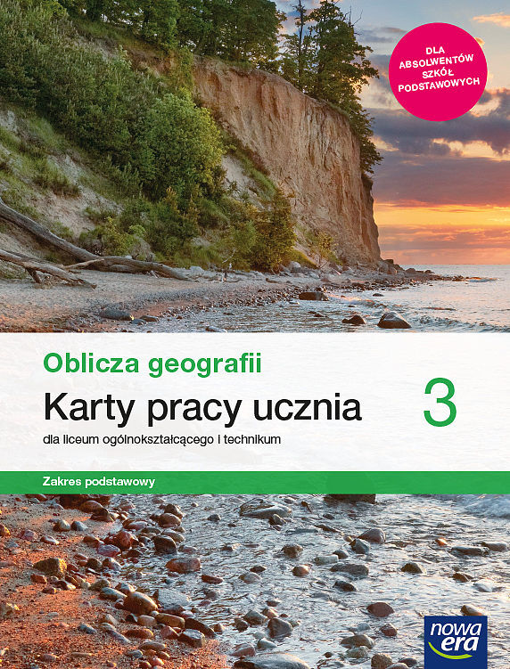 Nowe geografia oblicza geografii karty pracy 3 liceum i technikum zakres podstawowy