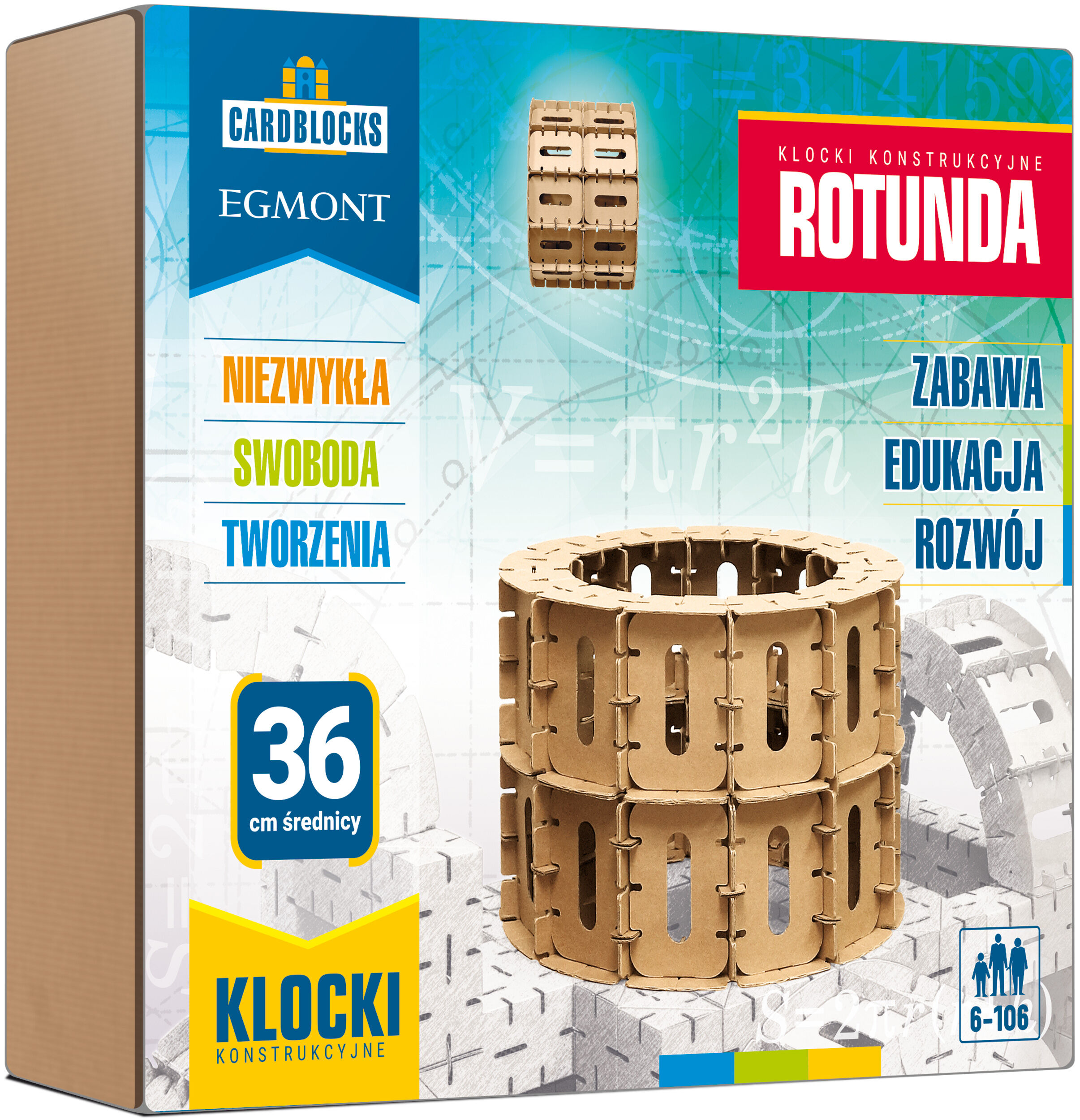 Kartonowe Klocki Konstrukcyjne Rotunda