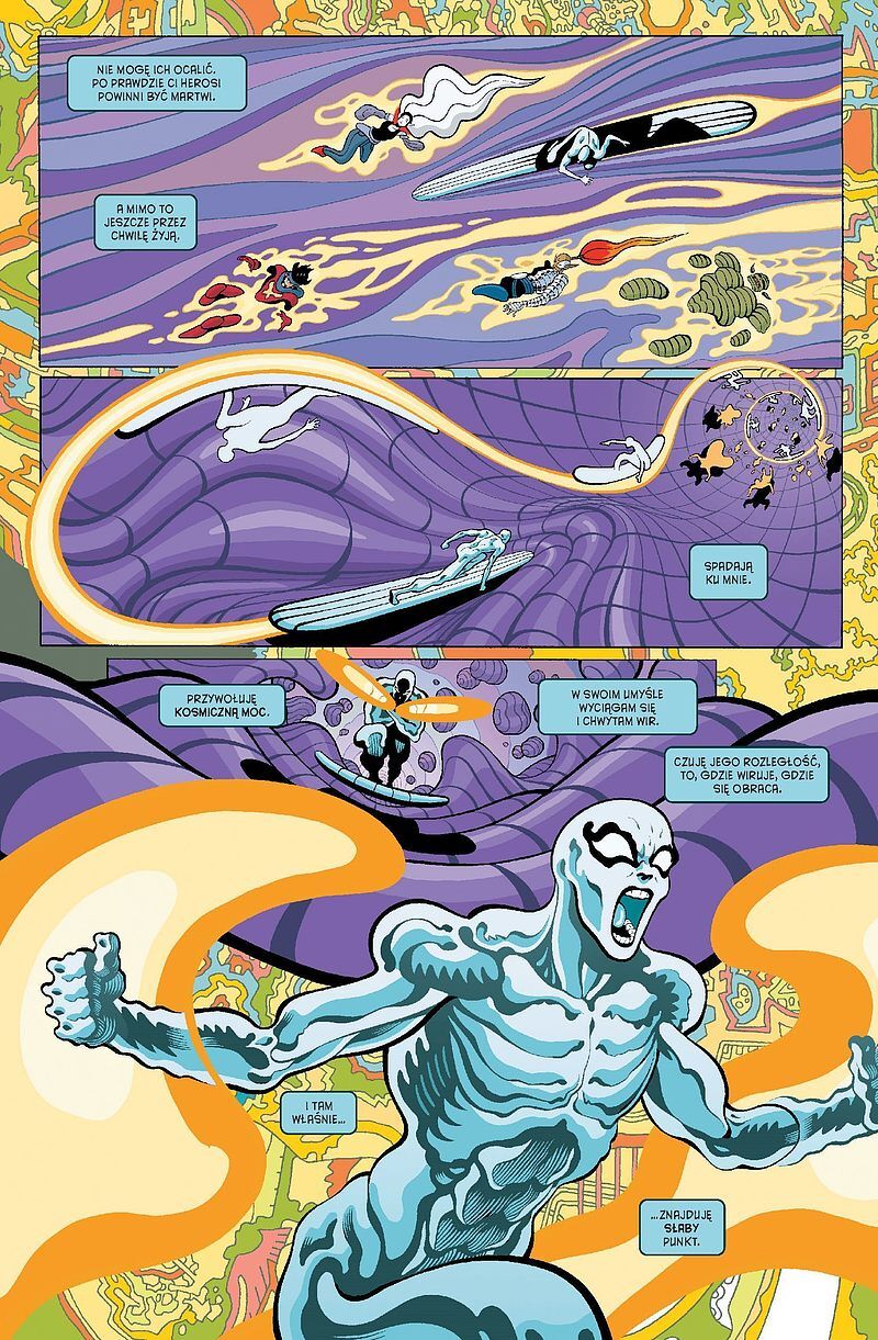 Silver Surfer - Czarny (Marvel Fresh)