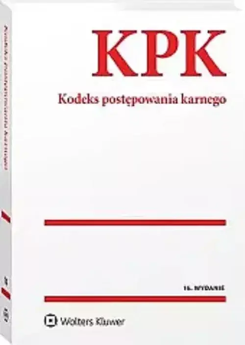 Kodeks postępowania karnego Przepisy w.16/23