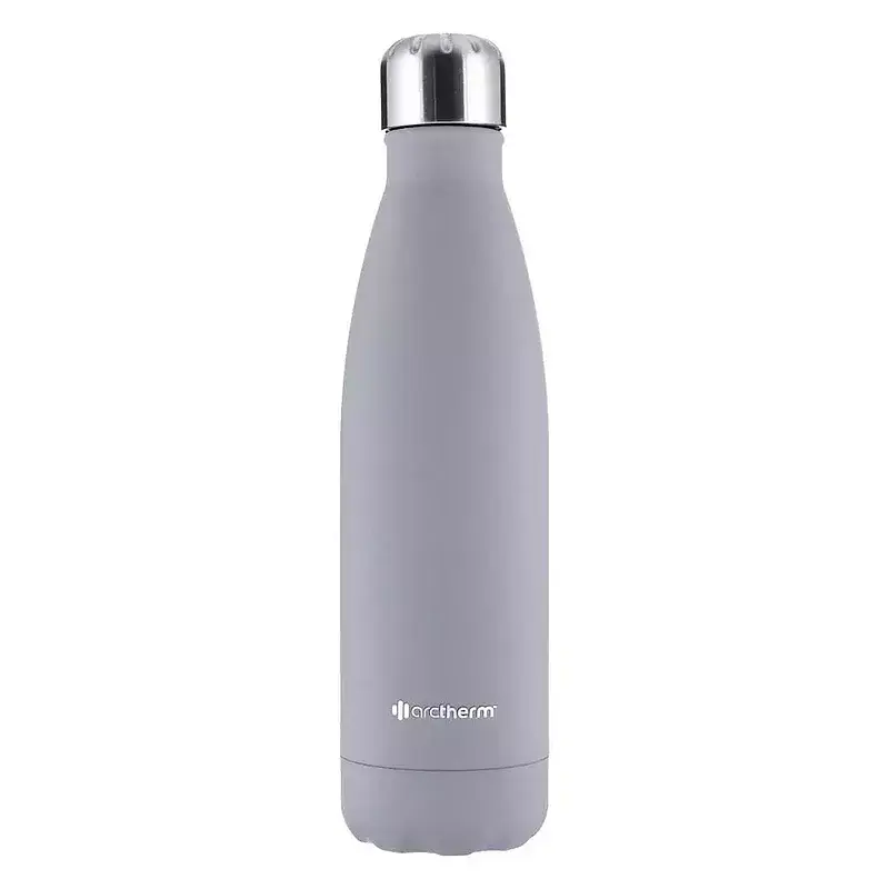 Butelka termiczna szary gumowy 500ml