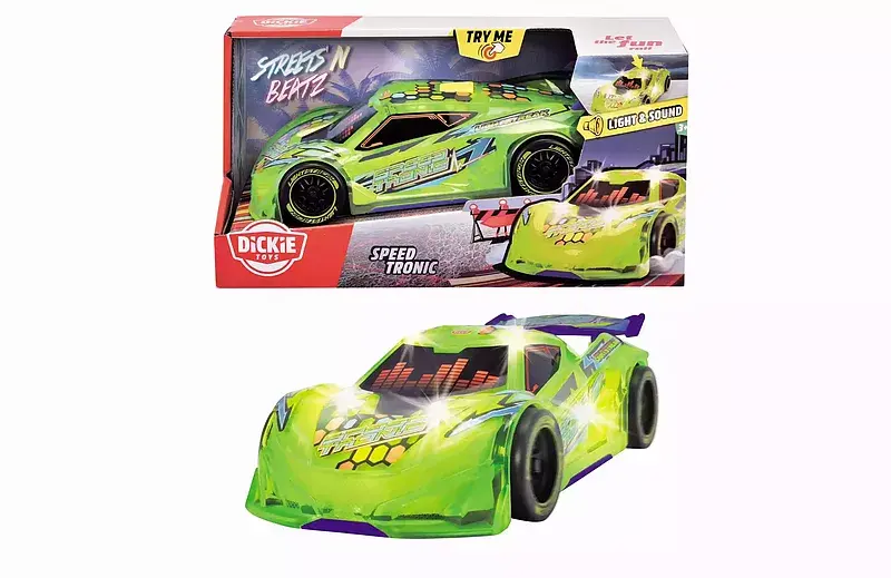Muzyczny pojazd speed tronic dickie toys streets beatz 20 cm