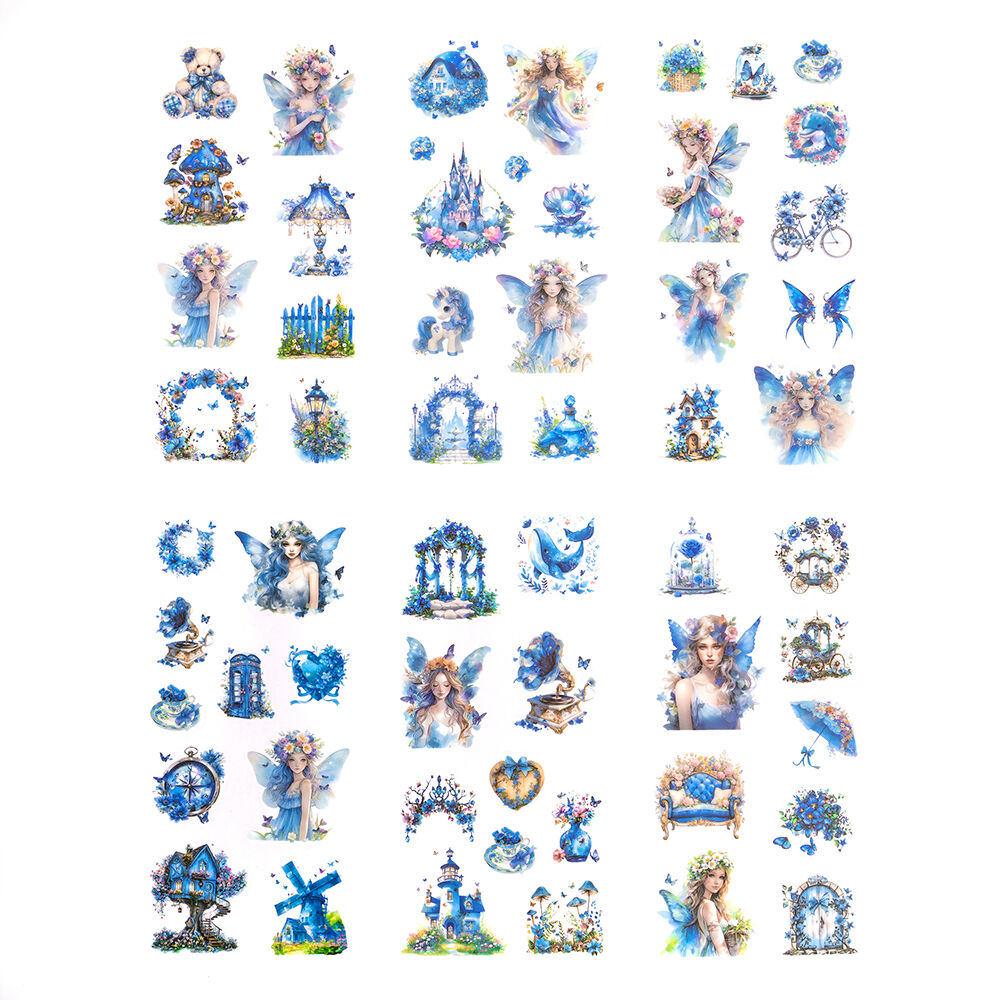 Naklejki Pet Wróżki Blue Stardust 6 arkuszy