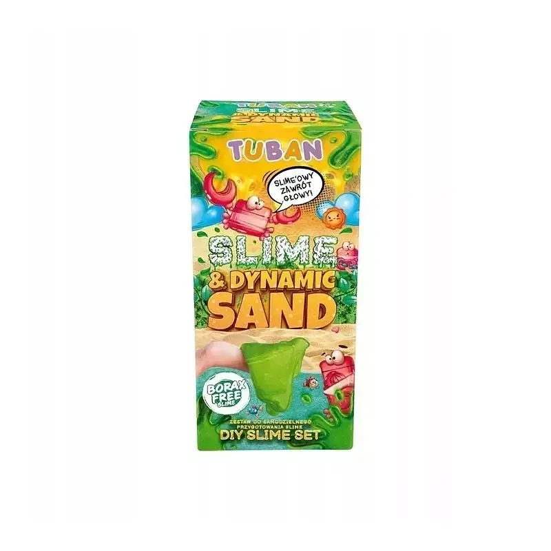 Zestaw slime&dynamic sand