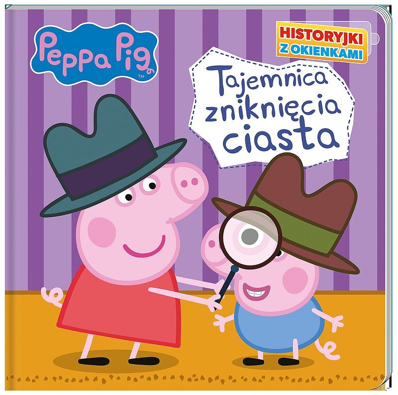 Peppa Pig. Historyjki z okienkami. Tajemnica zniknięcia ciasta