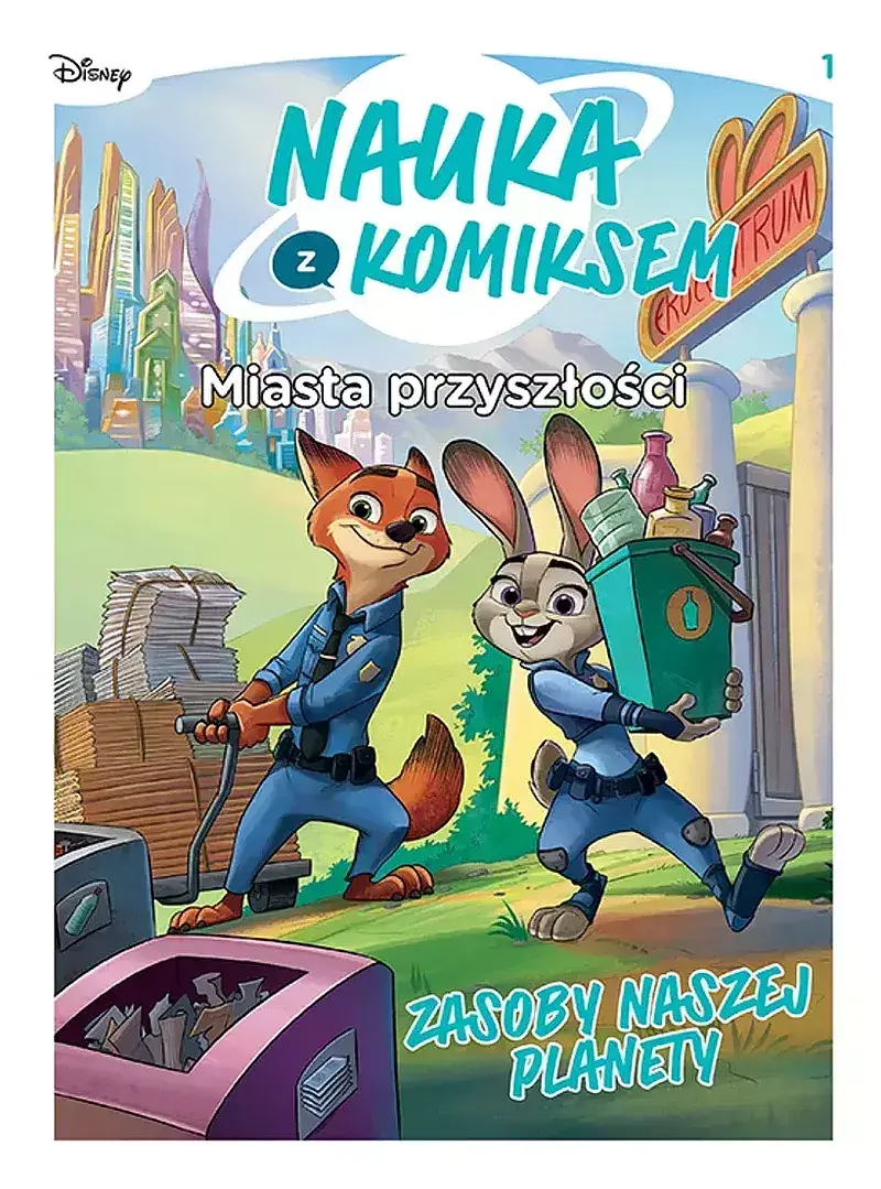 Nauka z komiksem. Miasta przyszłości - 01 - Zasoby naszej planety