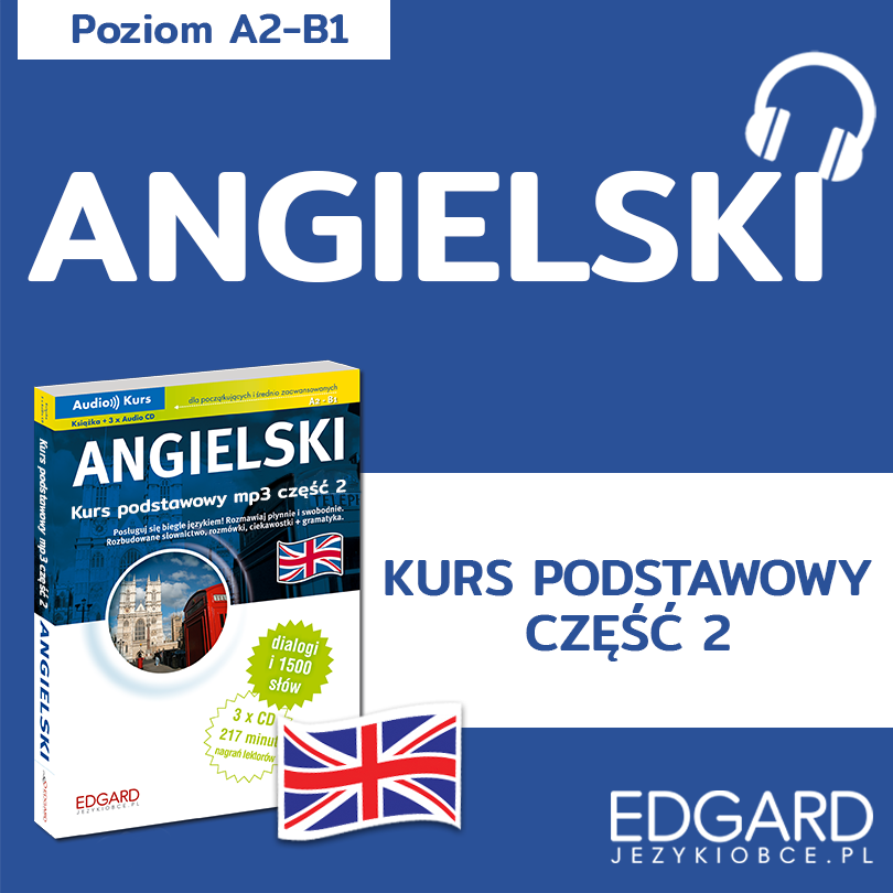 Angielski Kurs podstawowy mp3 część 2 (audiobook MP3)