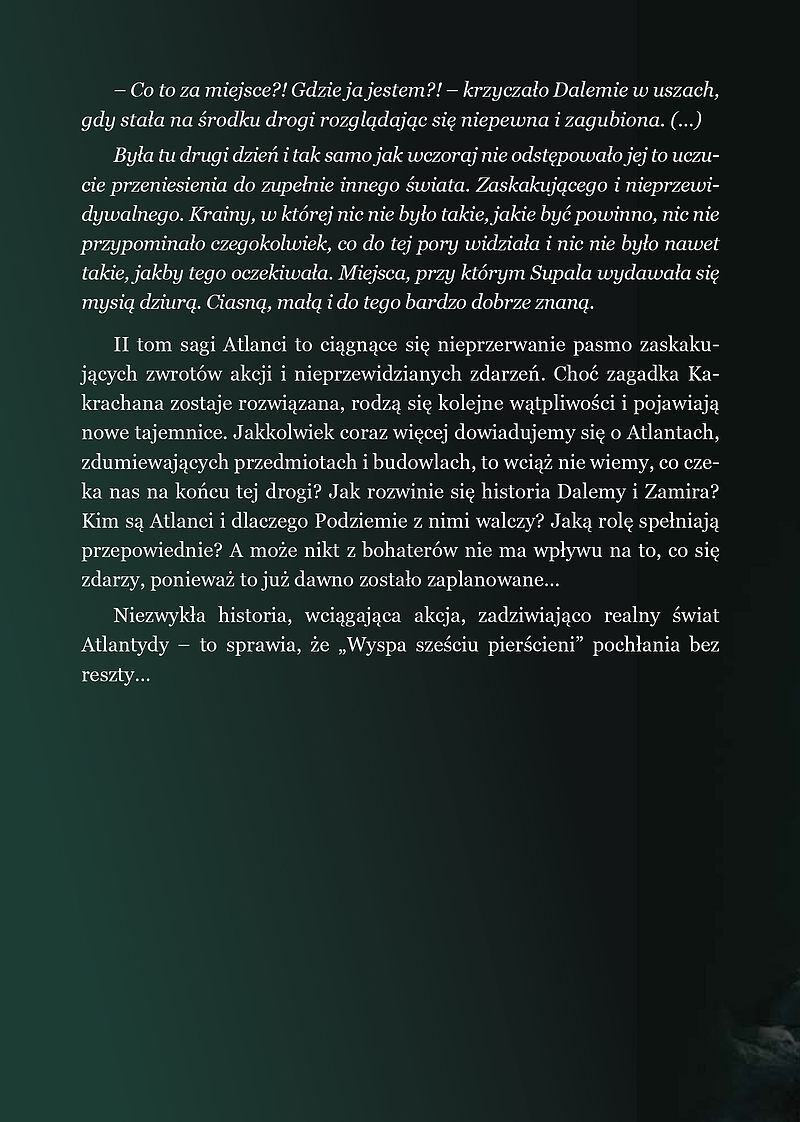 Atlanci #2 - Wyspa Sześciu Pierścieni