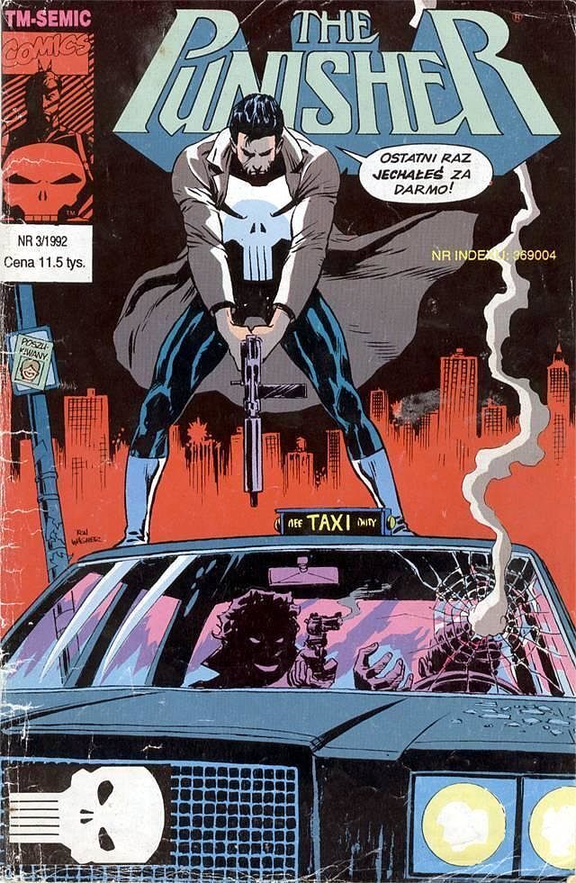 Punisher - 21 - (3/1992) Ostatni kurs / Cold cache