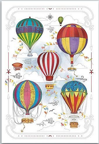 Karnet davinci 12x18 balony b-bd 502 080