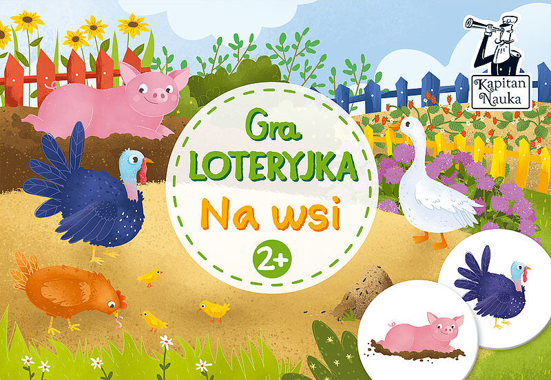 Na wsi. Gra Loteryjka. Kapitan Nauka
