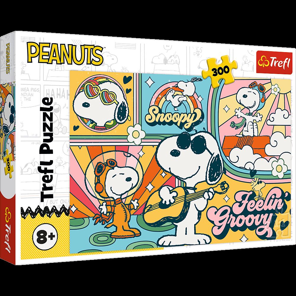 Puzzle 300 Zabawny świat Fistaszków 23044