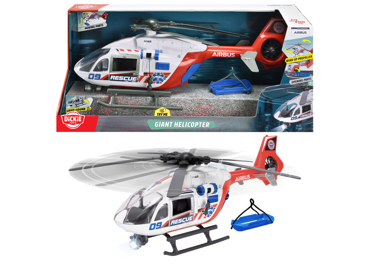Helikopter ratunkowy Airbus Dickie 54cm