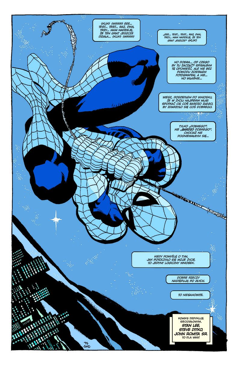 Spider-Man - Niebieski