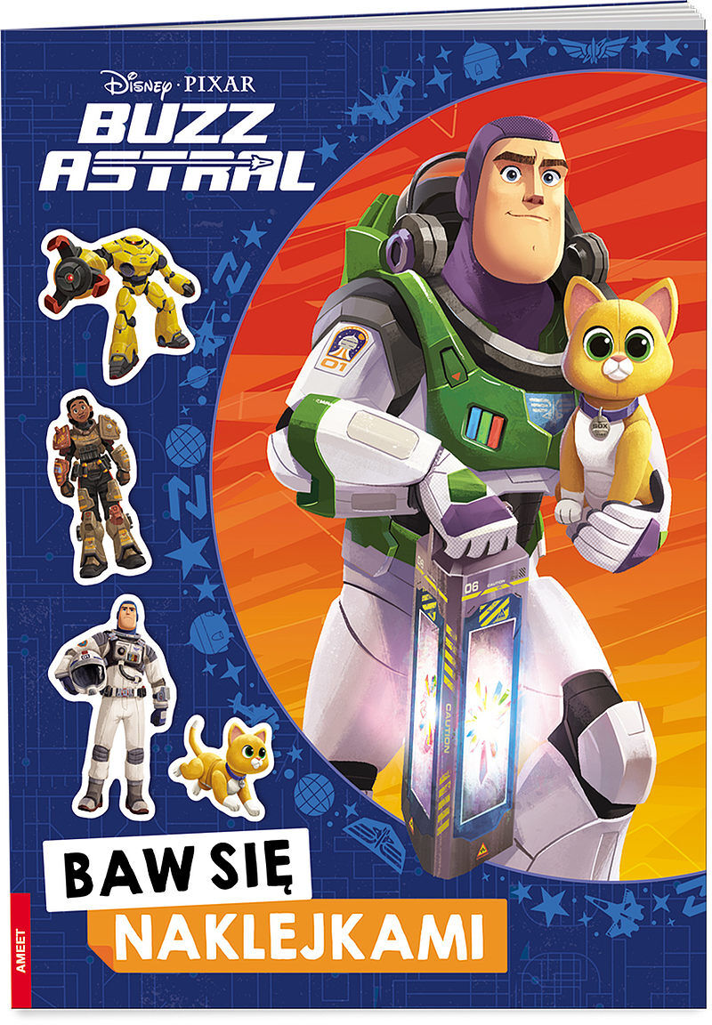 Disney/pixar buzz astral baw się naklejkami stj-9108