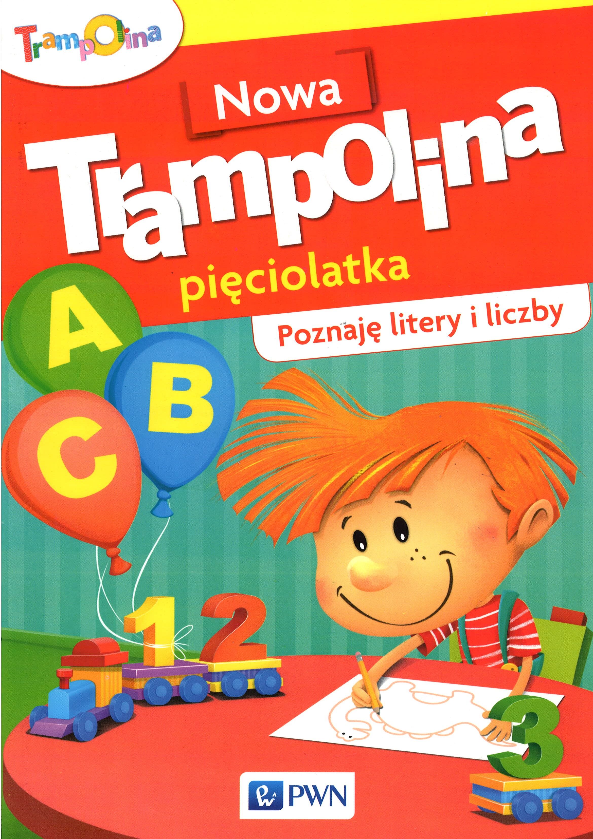 Nowa Trampolina pięciolatka Poznaję litery i liczby