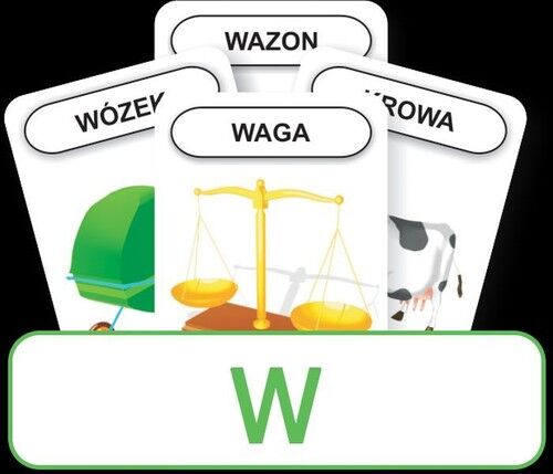 Karty Logopedyczny Piotruś Część XXIV - głoska W