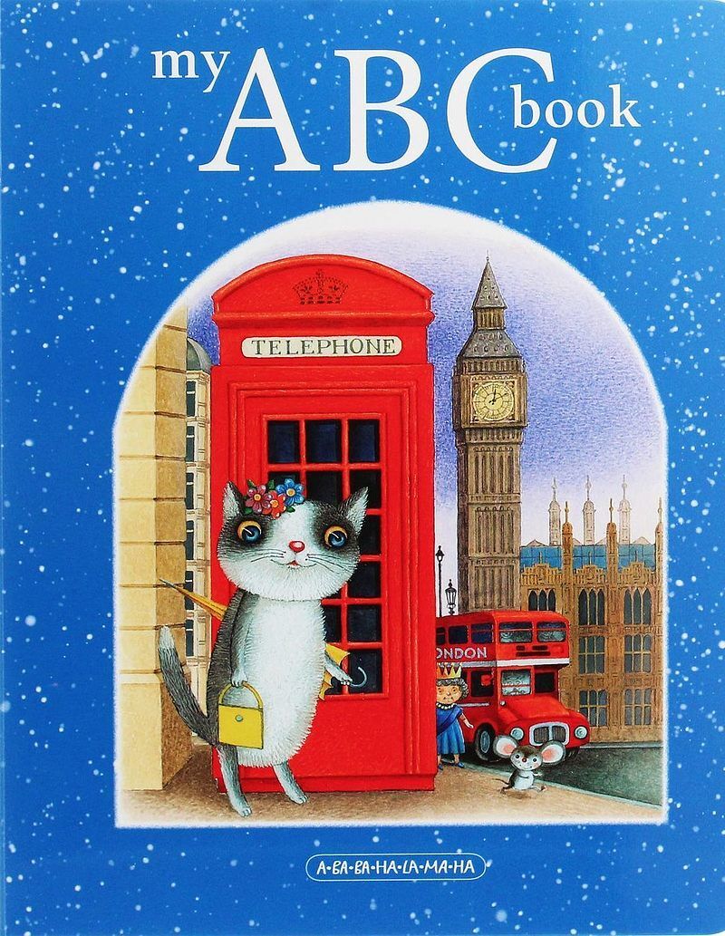Moja książka abc. Angielski alfabet wer