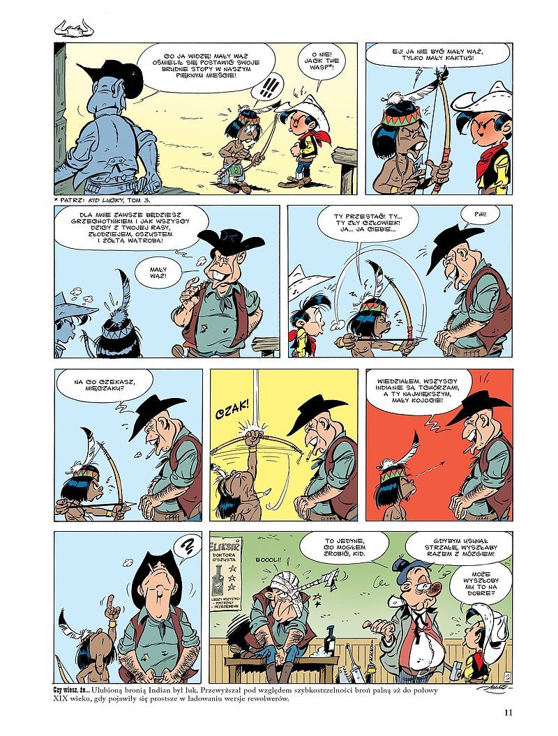 Lucky Luke. Kid Lucky - 04 - Podążaj za strzałą